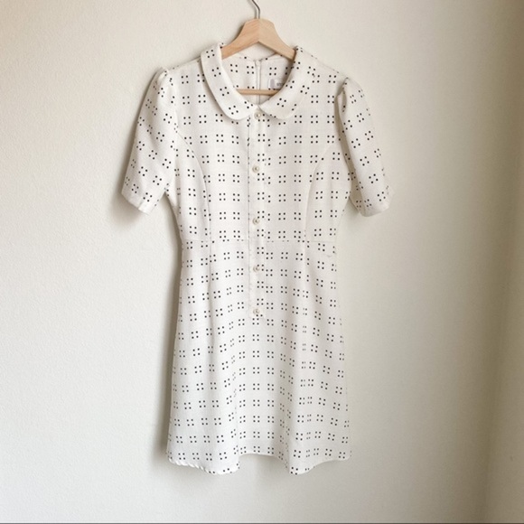 Storets polka dots with collar dress - Picture 6 of 6